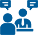 interview icon with two people